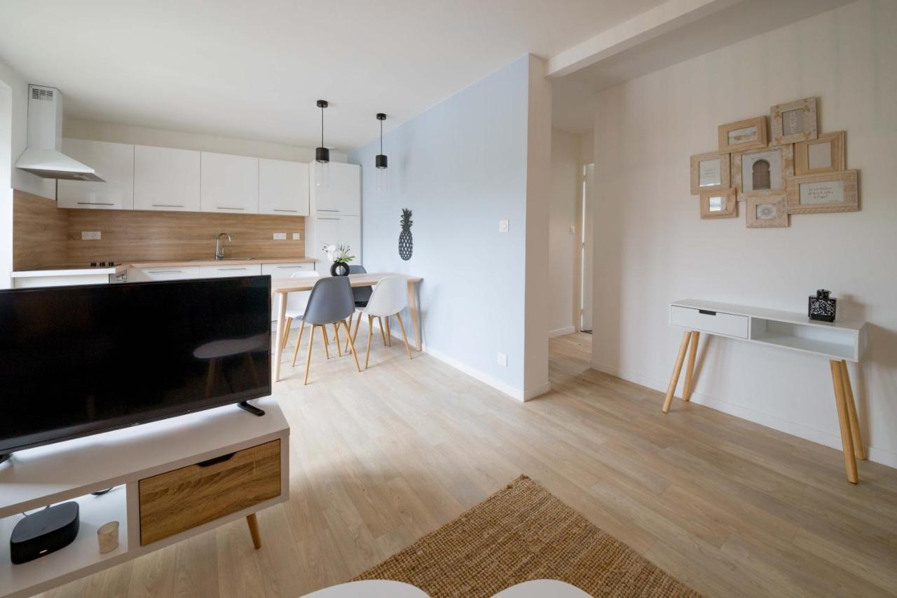 Appartement 3 Chambres - Parking - Wifi - Buanderie - Jardin 브레스트 외부 사진